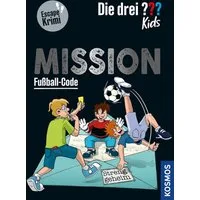 Die drei ??? Kids, Mission Fußball-Code / Nina Schiefelbein, Escape Krimi
