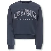 KIDS ONLY Sweatshirt KOGSWEAT LS CREW OVZ STAT SWT NOOS Baumwollmischung, loose fit