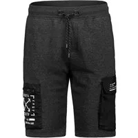 SUBLEVEL Bermudas Herren Sweat Short kurze Hose Bermuda Knielang Short Sommer Leicht