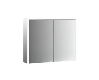 emco LED-Lichtspiegelschrank Prime 3 Aufputz, 1200 mm, 2-türig Rückwand verspiegelt, 949707205 949707205