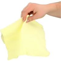 Dunlop CHAMOISLEDERTUCH magisch für Auto 35x26cm Chamois Reinigungstuch 92 Reinigungstuch (Saugtuch Waschtuch Kunstledertuch Fenster Leder Autoleder Lappen)
