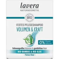 lavera Festes Haarshampoo Festes Pflegeshampoo Volumen & Kraft