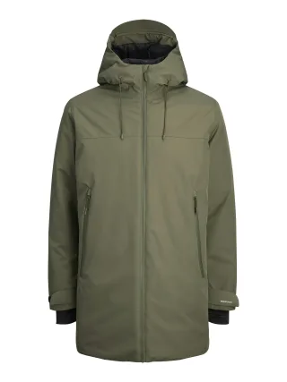 JACK&JONES - JCOFUSION TECHNICAL PARKA SN Grape Leaf - Gr. - M