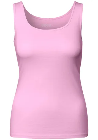 Cecil - Basic Top pink - Gr. - XL