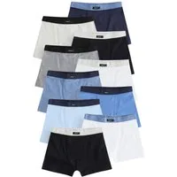 Next Trunk 10er-Pack Boxershorts mit weichem Bund (10-St)