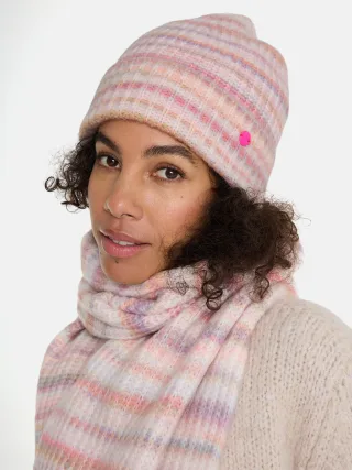 LIEBLINGSSTÜCK - Damen-Strickmuetze rose - Gr. - OS