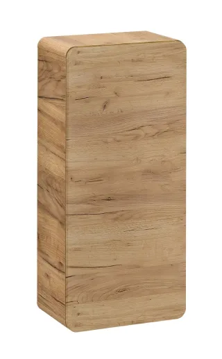 Badezimmer Hängeschrank 75x35x22 cm FERMO Gold Eiche