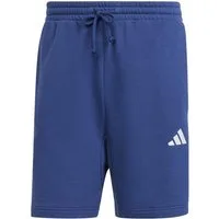 adidas Sportswear Sweatshorts Essentials 3-Streifen French Terry Herren Shorts blau/weiß