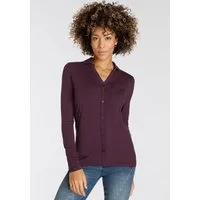 Boysen's Langarmshirt langärmel, figurbetonter Schnitt, Blusenkragen