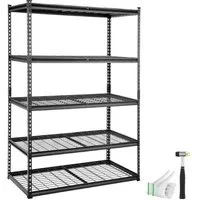 GarveeMore Ablageregal 5 Stufen Garage Regal Lagerung Regale verstellbare Metall Regal
