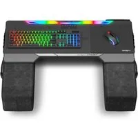 COUCHMASTER CYCON³ Black - Ergonomisches Gaming Lapdesk für Couch & Bett, HORIZONLIGHT Bar