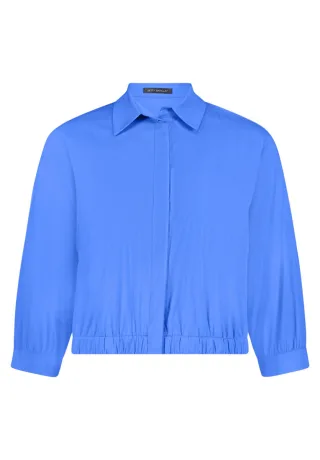 Betty Barclay - Bluse im Blouson-Stil blau - Gr. - 36