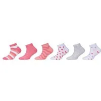 s.Oliver Sneakersocken 6er Pack 6er Pack Weiche Qualität aus Bio-Baumwolle für hohen Tragekomfort