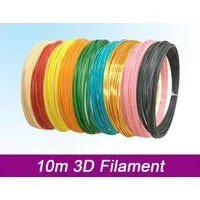 TPFNet 3D-Drucker-Stift PLA-Filament für 3D Drucker Stift - 3D-Malerei - Kinderspielzeug, DIY-Geschenk für Kinder - Farb PLA Filament Orange - 10m