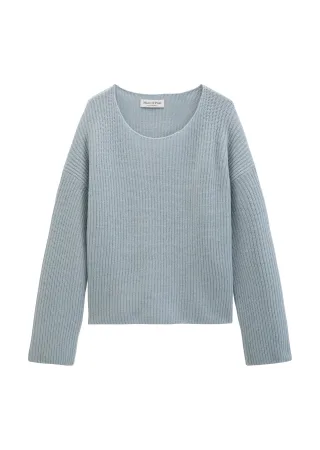 Marc OPolo Casual - Strickpullover loose Glacial Blue - Gr. - S