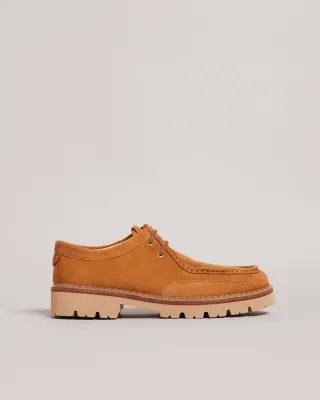 Ted Baker Clerdd Mens Brown Moccasin Schuhe