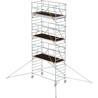 Munk Rollgerüst SG 1,35 x 3,0 m mit Ausleger & Doppel-Plattform - 169639
