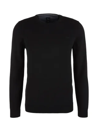 s.Oliver - Pullover schwarz - Gr. - S
