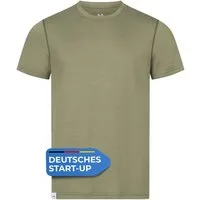 Alpenwert T-Shirt Herren Merino T-Shirt - mulesingfreie Wolle - hergestellt in Portugal (1 Pack) Antibakteriell, Anti-Schweiß-Geruch, Outdoor & Funktionsshirt