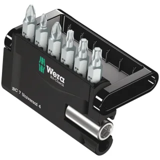 Wera Bit-Check 7 Universal 4, 7-teilig - 05135810001