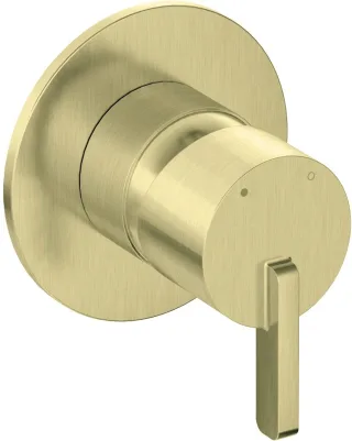 Neuesbad Serie 600 Brausearmatur Unterputz, Oberfläche: gold gebürstet NB1BQS_R44L1