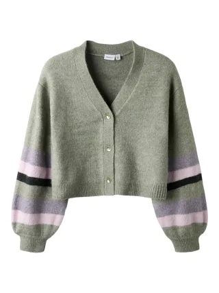 NAME IT - NKFBELEN KNIT CARD shadow - Gr. - 158/164