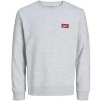 Jack & Jones Sweatshirt JJRUSH SWEAT CREW NECK Baumwollmischung, regular fit