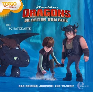 Dragons - Die Reiter von Berk "Die Schatzkarte" Folge 4 - Das Original-Hörspiel zur TV-Serie