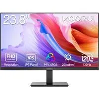 E2411H, LED-Monitor 60.5 cm (23.8 Zoll), schwarz, FullHD, IPS, HDMI, VGA, Adaptive-Sync, 120Hz Panel