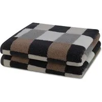 ROSS Handtücher Three Stars 9040, Frottier (Packung, 2-St), 100% Baumwolle, made in Germany