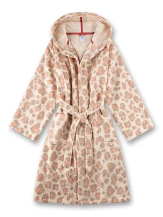 Sanetta - Bademantel/Morningcoat silver peony - Gr. - 176