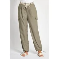 Zhrill Stoffhose ZHULLA Straight Fit, für lässigen Alltagsstil, mit Kordelzug am Bund