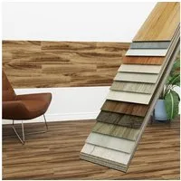 Hexim Vinylboden, Vinyldielen 0,97m² selbstklebend PVC Wandverkleidung Bodenbelag Holzoptik 91x15cm Paneele für Wand & Boden Holzdielen braun (7 Dielen Walnut Brown - 4101-25)