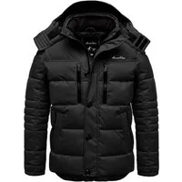Amaci&Sons Winterjacke WACO Winterjacke Herren Gefütterte Winter Jacke für Männer mit Kapuze