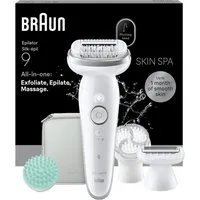 Braun Epilierer Silk-épil SkinSpa 9 SES9-080 (Modell 2026) 9-381 (Modell 2025), Ganzkörper Beautyset