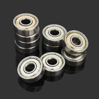Machifit 10pcs 626ZZ 6x19x6mm Steel Sealed Shielded Ball Bearing