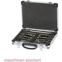 Makita Bohrer- und Meißelsatz Bohrer Meißel Set SDS Plus 13-tlg. im Transportkof