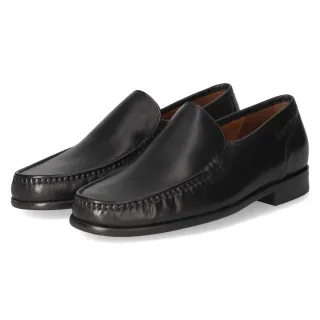 Sioux Mokassins CAROL - Gr. 40 - Schwarz - Glattleder