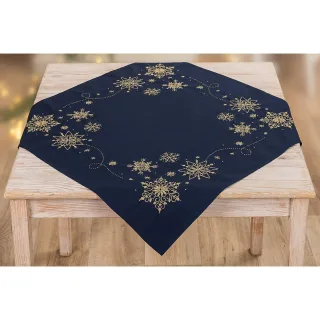 Stickmitteldecke "Kristallzauber"