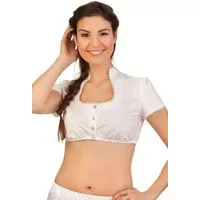 Spieth & Wensky Dirndlbluse Dirndlbluse - EIBE - weiß, creme