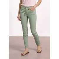 STREET ONE Straight-Jeans mit offenem Saum