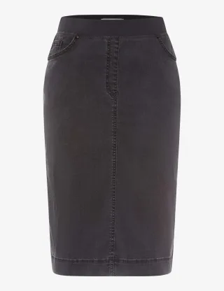 RAPHAELA by BRAX - Style Pamina Skirt anthra - Gr. - 44