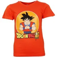 Dragon Ball Print-Shirt Anime Dragonball Super Goku Jungen kurzarm T-Shirt 100% Baumwolle, 116 -152