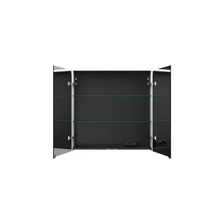 Burgbad Spiegelschrank Eqio 800x800x170 Weiß Matt, SPGT080F6014 SPGT080F6014