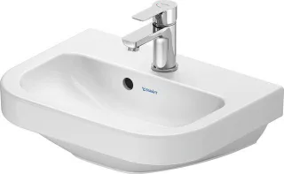 Duravit D-Code Handwaschbecken 450mm, Unten glasiert mit 0748450000