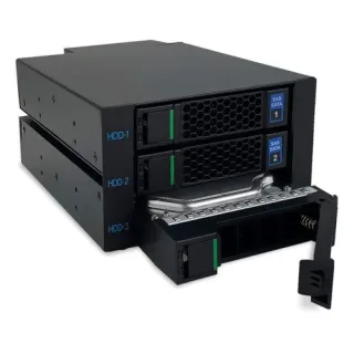 FANTEC WR-C2131-12G/6G Backplane für 3 3,5 /2,5 HDD/SSD