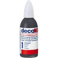decotric® Vollton- und Abtönfarbe Decotric Abtönkonzentrat 20 ml schwarz