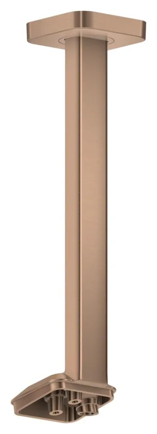 Hansgrohe AXOR ShowerSphere Deckenanschluss 300 mm für Kopfbrause 2jet, Brushed Red Gold, 39768310 39768310