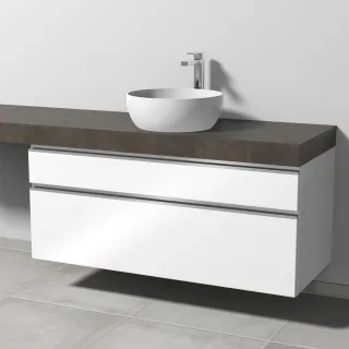 Sanipa Waschtischunterbau mit Auszügen 2morrow (L2417) 510x1200x520 Weiß-Glanz, L241778 L241778