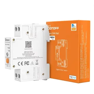 SONOFF BASIC-ZB1GSP Basic DIN Rail Zigbee3.0 Smart Switch 32A High-Load Circuit Energy Monitoring Double-Pole Safety Swi